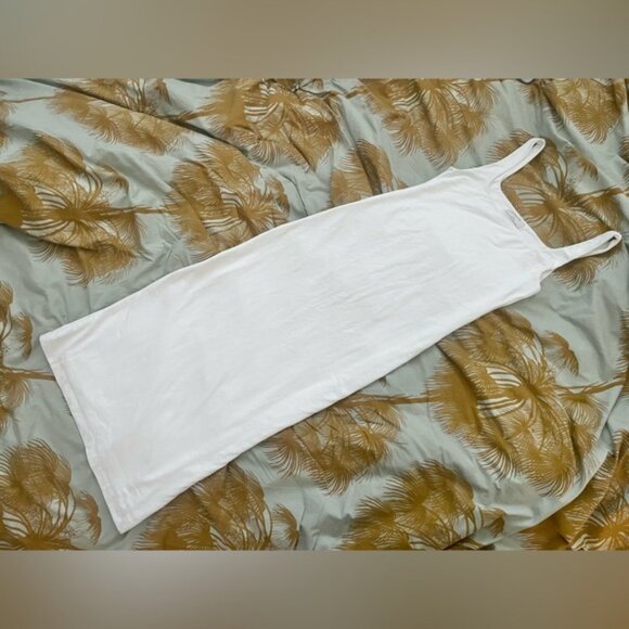 Babaton WHT contour squareneck midi dress S - Picture 3 of 4